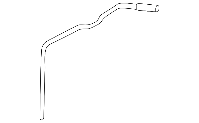Pipe-Overflow (Jaguar OEM) MJA4480ADOEM