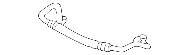 Hose-Air Con (Jaguar OEM) MJA7340AEOEM