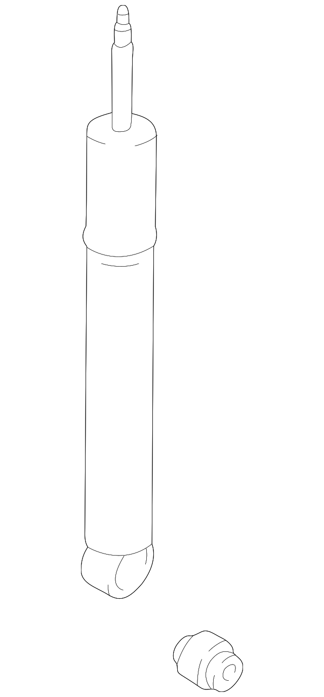 Damper-Suspensio (Jaguar OEM) MJB2140ECOEM