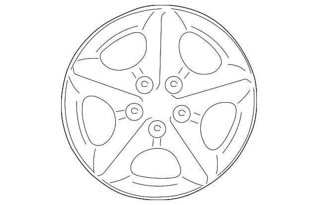 Jaguar Wheel-Road-Alloy MJD6116AB