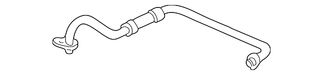 Hose-Oil Cooler (Jaguar OEM) MJE7471ABOEM