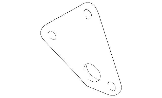 Plate-Mounting - Discontinued (Jaguar OEM) MJG1375AAOEM