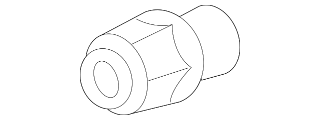 Nut-Open End Whe (Jaguar OEM) MMB6261AAOEM