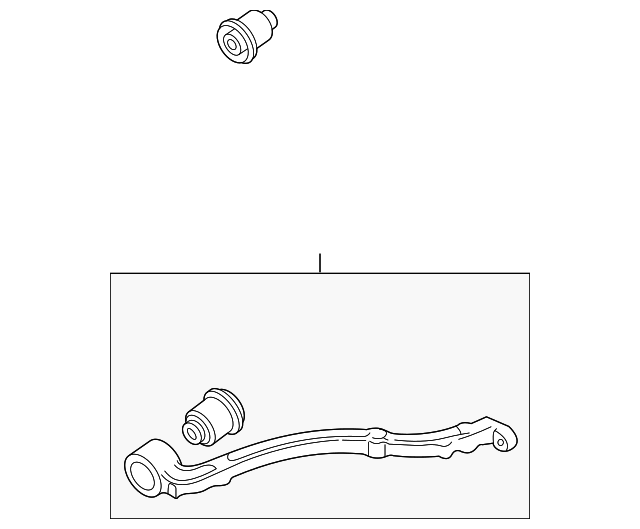 Wishbone-Lower (Jaguar OEM) MNC1310AFOEM