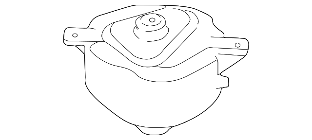 Tank-Header - Discontinued (Jaguar OEM) MNC4460ACOEM