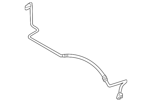 Jaguar Hose-Air Con MNC7360ADOEM