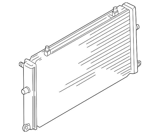 Jaguar Radiator-S/Charg MNC8200AFOEM