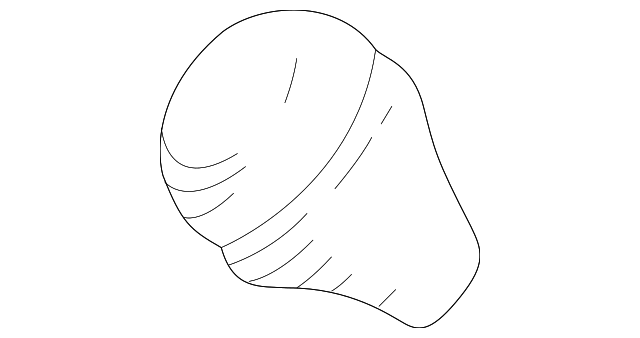 Knob-Gear Change - Discontinued (Jaguar OEM) MXD4950AAAEKOEM