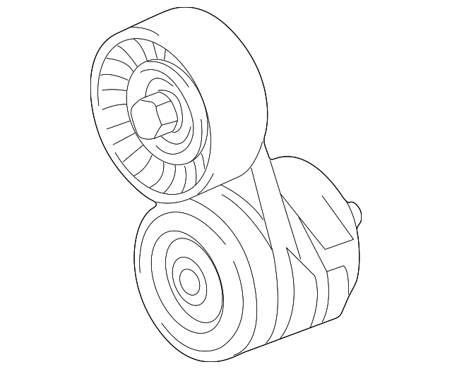 Tensioner-Drive (Jaguar OEM) NCA7739ACOEM