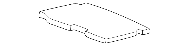 Pad (Jaguar OEM) NJA5987AAOEM