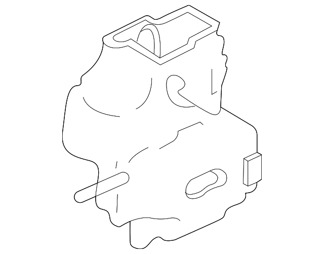 Bracket-Carb Can - Discontinued (Jaguar OEM) NJA6108DCOEM