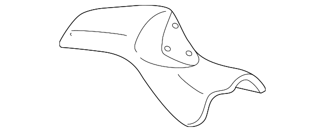 Heatshield - Discontinued (Jaguar OEM) NJB6809BAOEM
