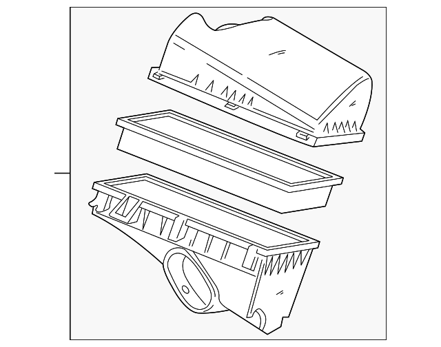 Aircleaner (Jaguar OEM) NNE3500BAOEM