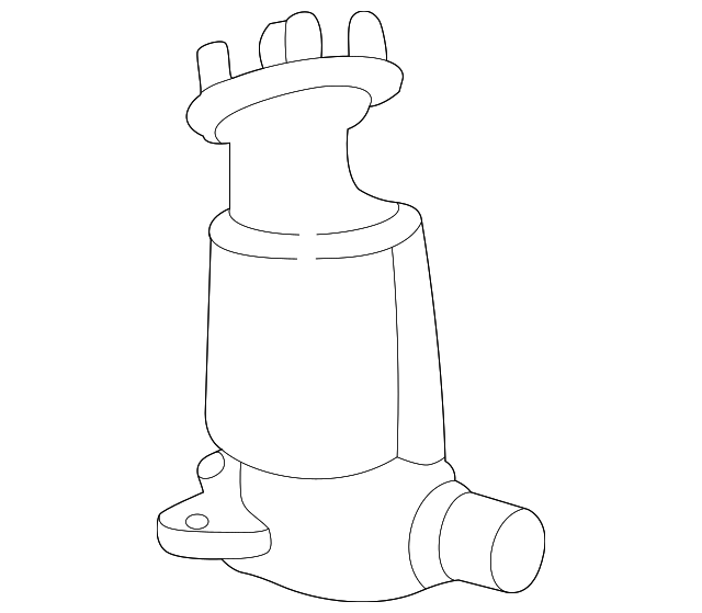 Downpipe-Exhaust (Jaguar OEM) NNE6701GDOEM