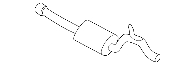 Silencer-Exhaust - Discontinued (Jaguar OEM) NNG6760AAOEM