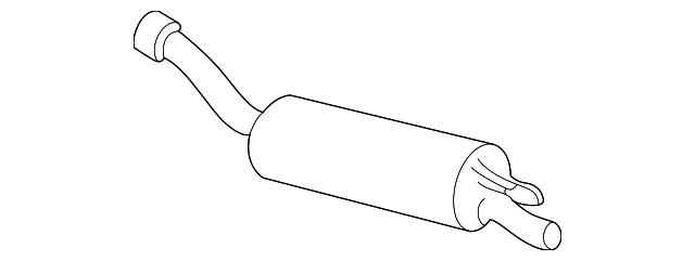 Silencer-Exhaust (Jaguar OEM) NNG6785BAOEM