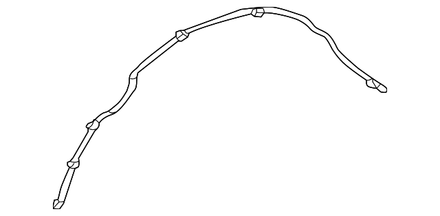 Hose - Discontinued (Jaguar OEM) T2H1063OEM