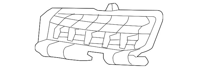 Mesh-Grille (Jaguar OEM) T2H11345OEM