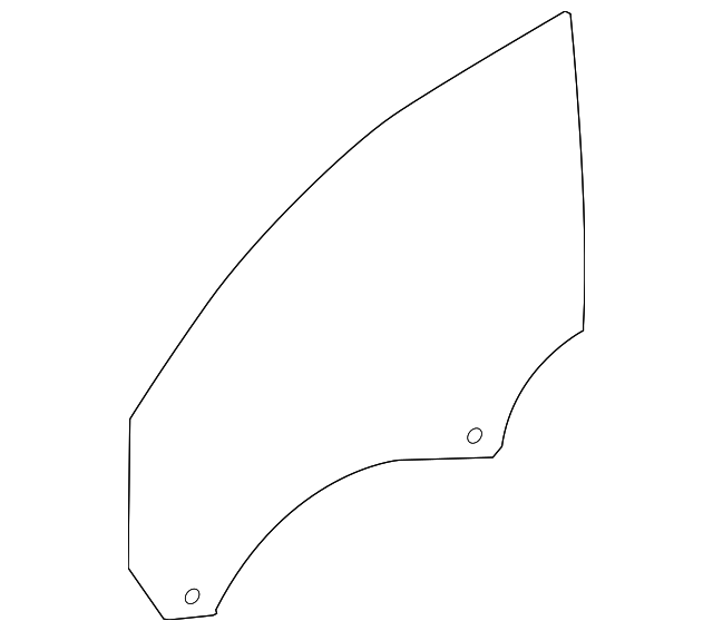 Glass-Door (Jaguar OEM) T2H1151OEM