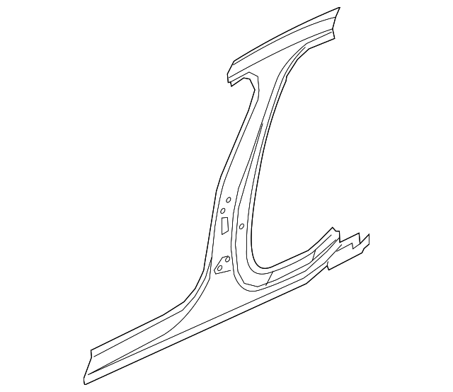 Panel-B/C Post (Jaguar OEM) T2H11644OEM