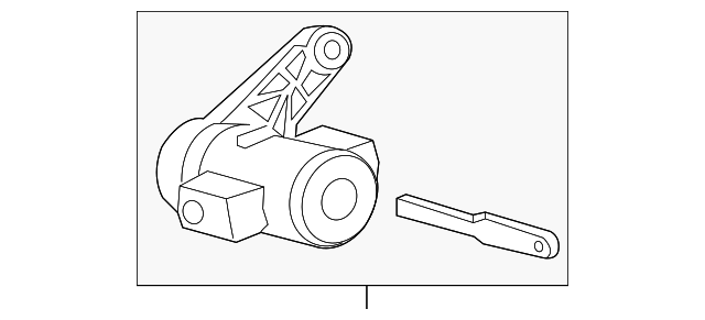 Lockset (Jaguar OEM) T2H1164OEM