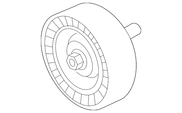 Idler (Jaguar OEM) T2H1400OEM