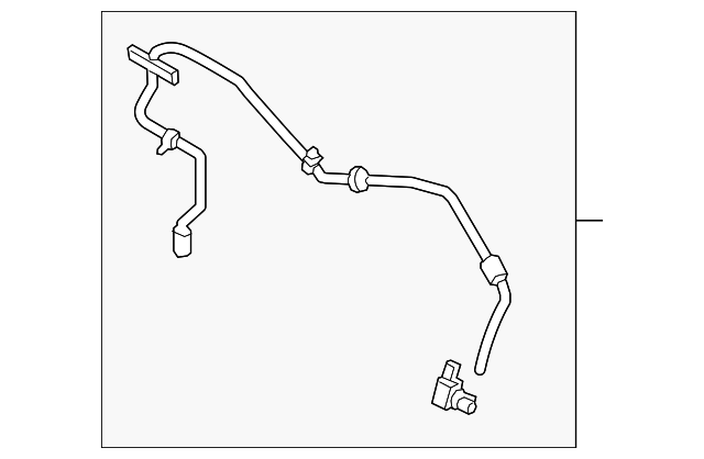 Pipe-Vacuum (Jaguar OEM) T2H16326OEM