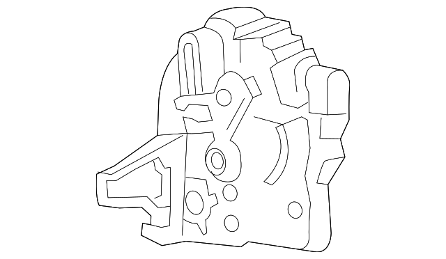 Latch (Jaguar OEM) T2H17438OEM