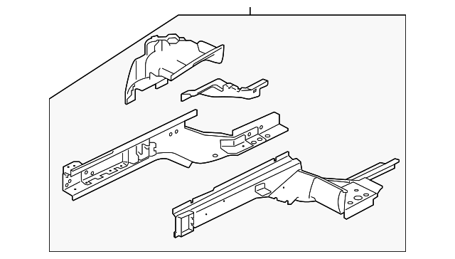 Panel-Valance (Jaguar OEM) T2H1833OEM