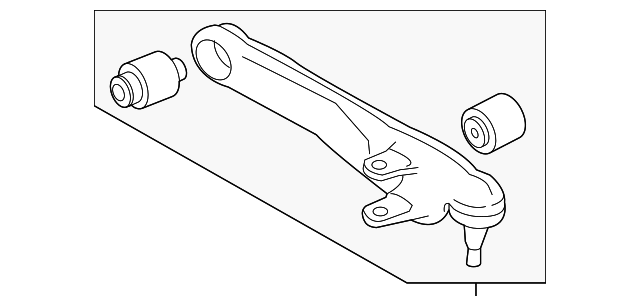 Arm-Wishbone (Jaguar OEM) T2H19025OEM