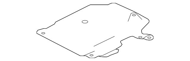 Undertray (Jaguar OEM) T2H19131OEM