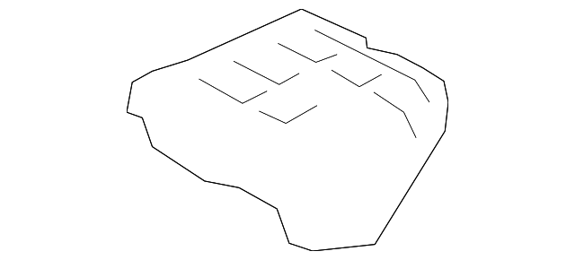 Heatshield (Jaguar OEM) T2H19444OEM