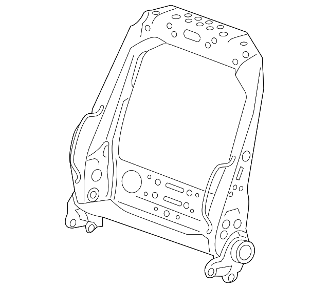 Frame-Squab (Jaguar OEM) T2H20545OEM