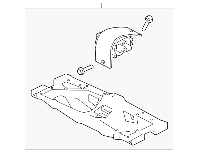 Support-Mount Br (Jaguar OEM) T2H2099OEM