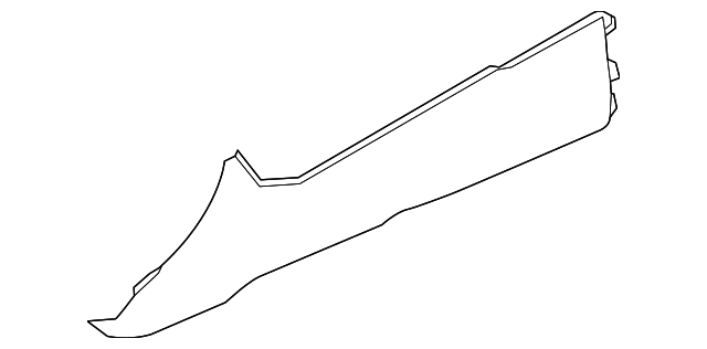 Panel-Console (Jaguar OEM) T2H23411SBKOEM