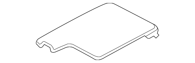 Lid-Armrest (Jaguar OEM) T2H23895SBKOEM