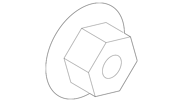 Nut And Washer (Jaguar OEM) T2H24631OEM