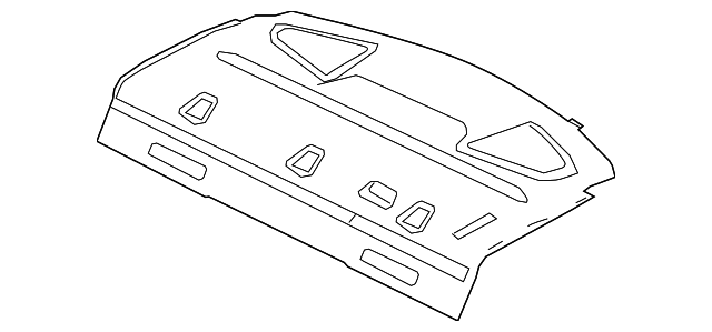 Shelf-Parcel (Jaguar OEM) T2H24663PVJOEM