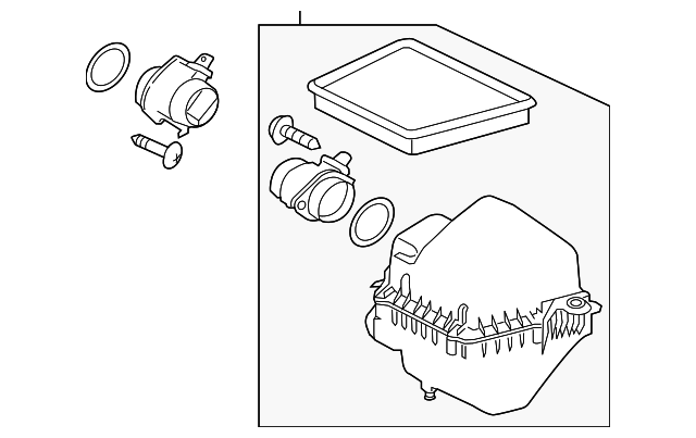 Aircleaner (Jaguar OEM) T2H25979OEM