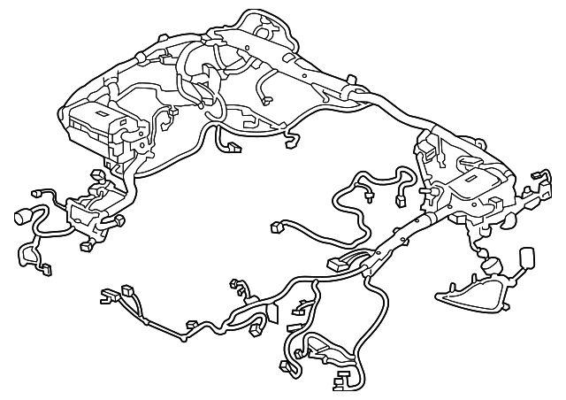 Harness (Jaguar OEM) T2H27423OEM