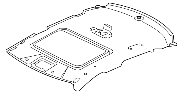 Headlining (Jaguar OEM) T2H2897LKPOEM