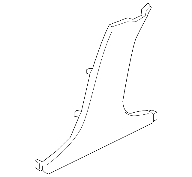 Finisher-B Post (Jaguar OEM) T2H2948PVJOEM