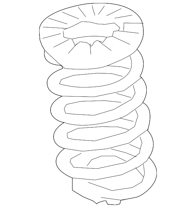 Spring-Road (Jaguar OEM) T2H32033OEM