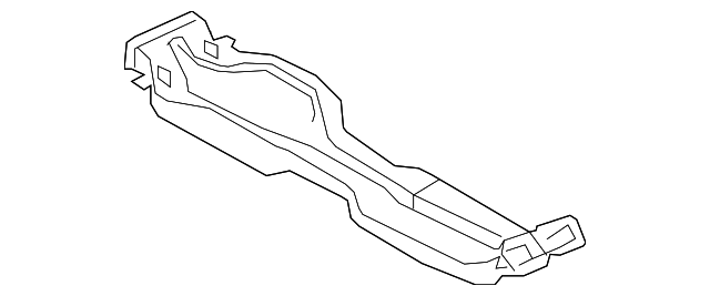 Duct-Console (Jaguar OEM) T2H3389OEM