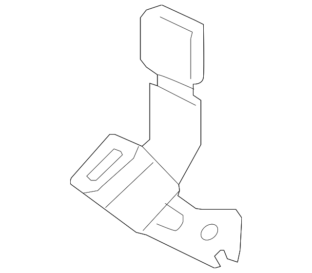 Buckle-Seatbelt (Jaguar OEM) T2H34142PVJOEM