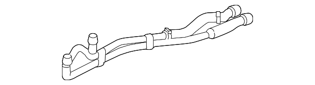 Hose-Heater (Jaguar OEM) T2H3431OEM