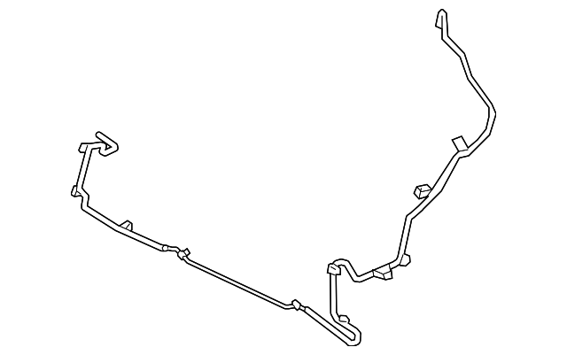 Hose-Vacuum (Jaguar OEM) T2H34431OEM