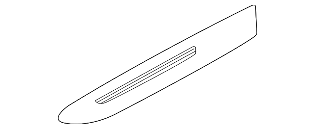 Finisher-Vent (Jaguar OEM) T2H36038OEM