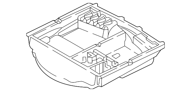 Compartment-Stow (Jaguar OEM) T2H36106OEM