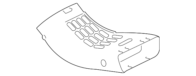 Duct-Air (Jaguar OEM) T2H3627OEM